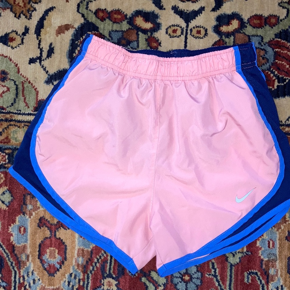Pink Nike shorts